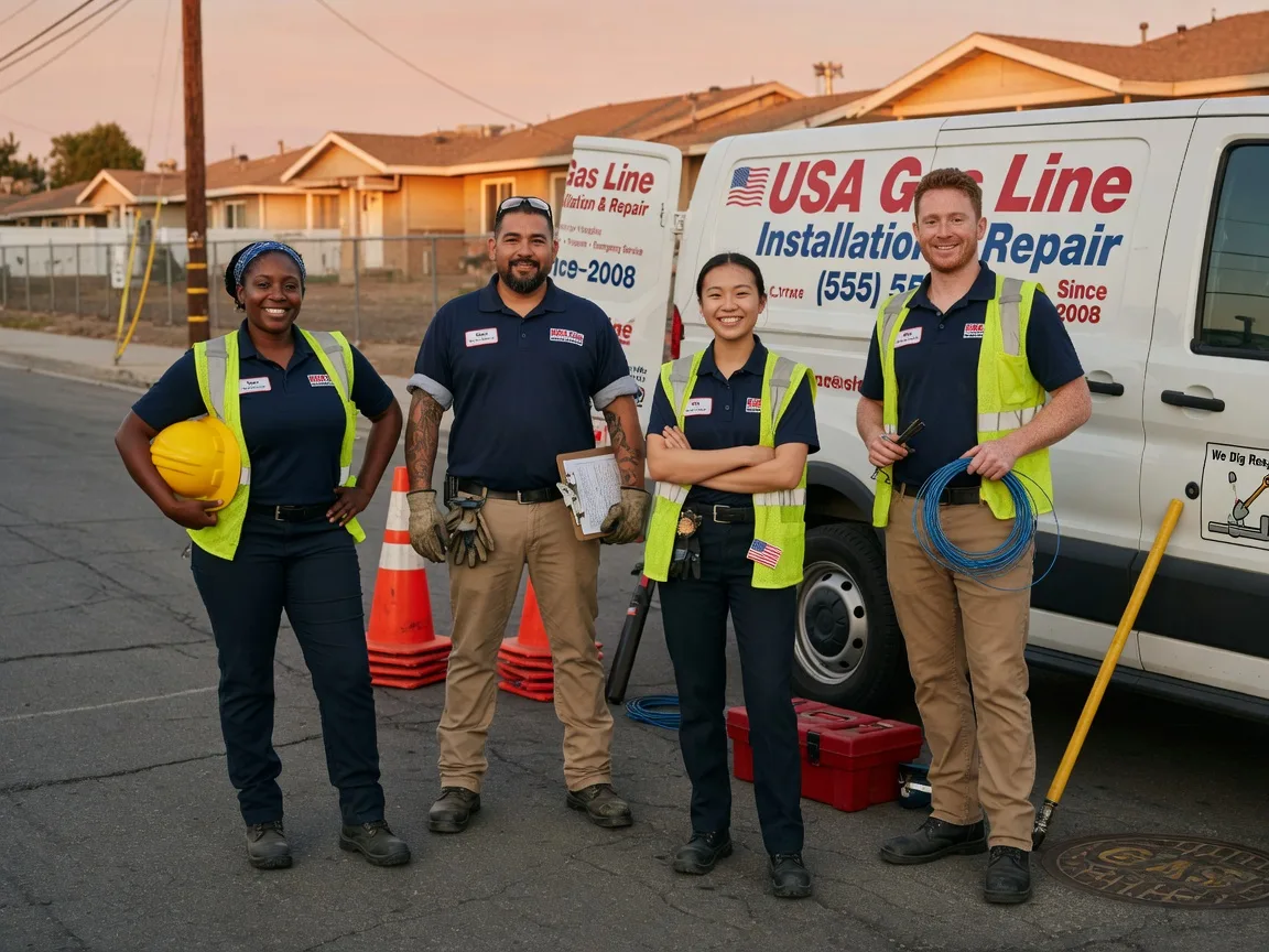 Gas Line Installation company in Delano, CA